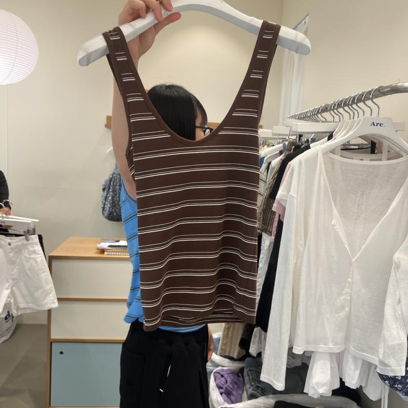 ARE東大門實拍韓國女裝新款26夏季人氣時尚熱賣休閑吊帶背心ARE YOU/ARE吊帶/背心