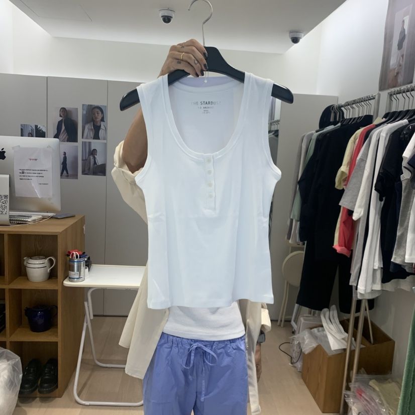 THE STARDUST韓國直郵實拍女裝新款熱賣推薦26夏季吊帶背心THE STARDUST吊帶/背心