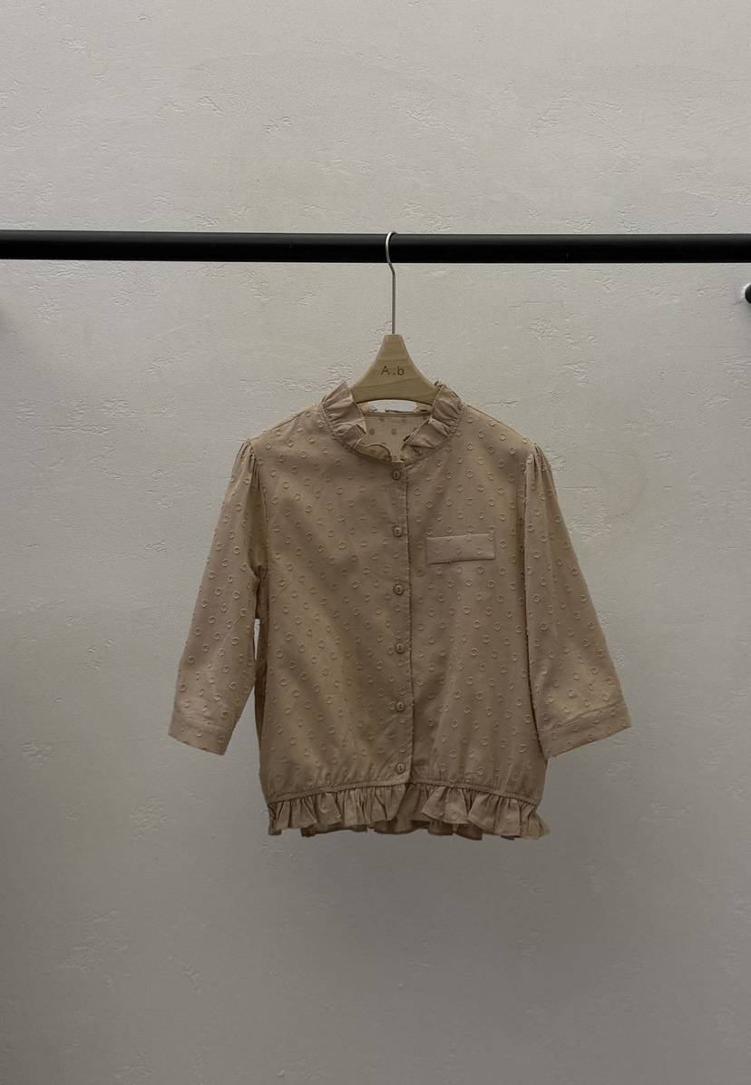 AUTUMN BEIGE-Q韓國東大門直郵女裝新款人氣襯衫蕾絲衫A.b/AUTUMN BEIGE襯衫/蕾絲衫