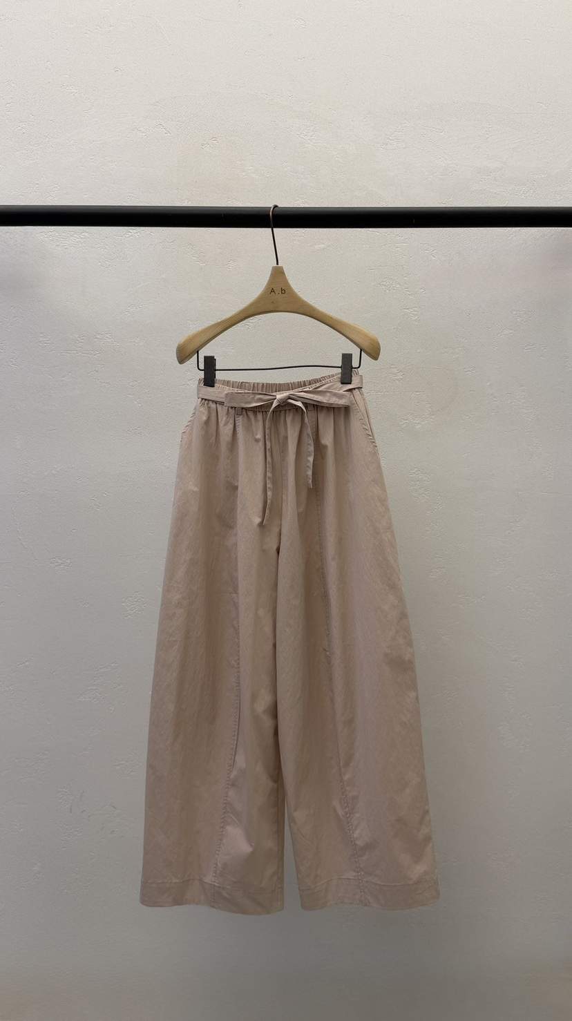 AUTUMN BEIGE-Q韓國直郵女裝新品時尚休閑褲含腰繩系帶A.b/AUTUMN BEIGE休閑褲