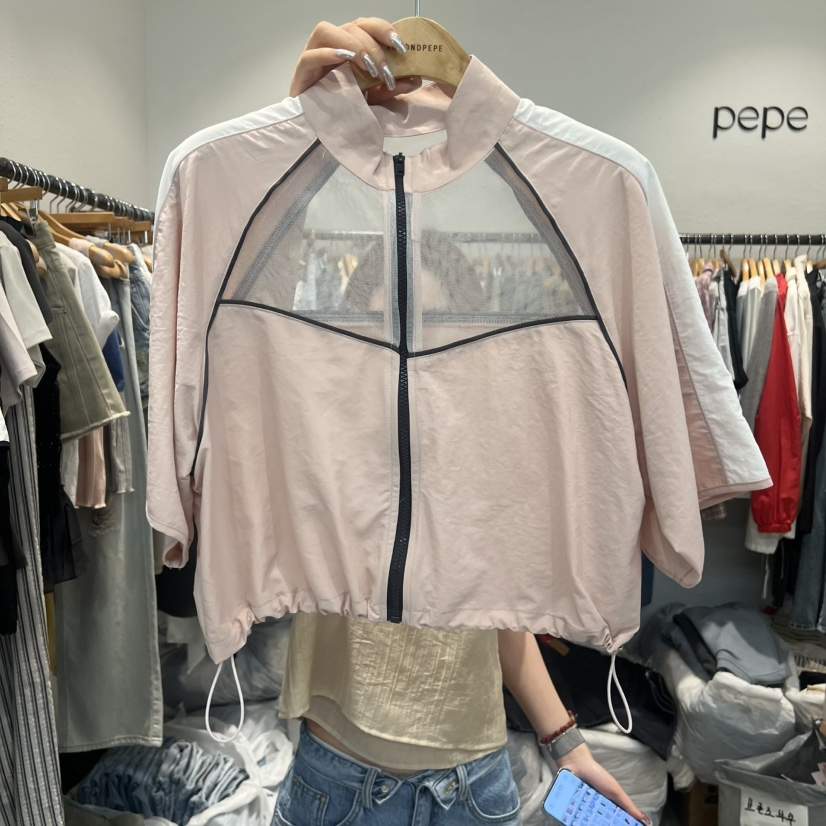 ALMOND PEPE東大門實拍韓國女士新品熱賣休閑時尚推薦夾克ALMOND PEPE夾克