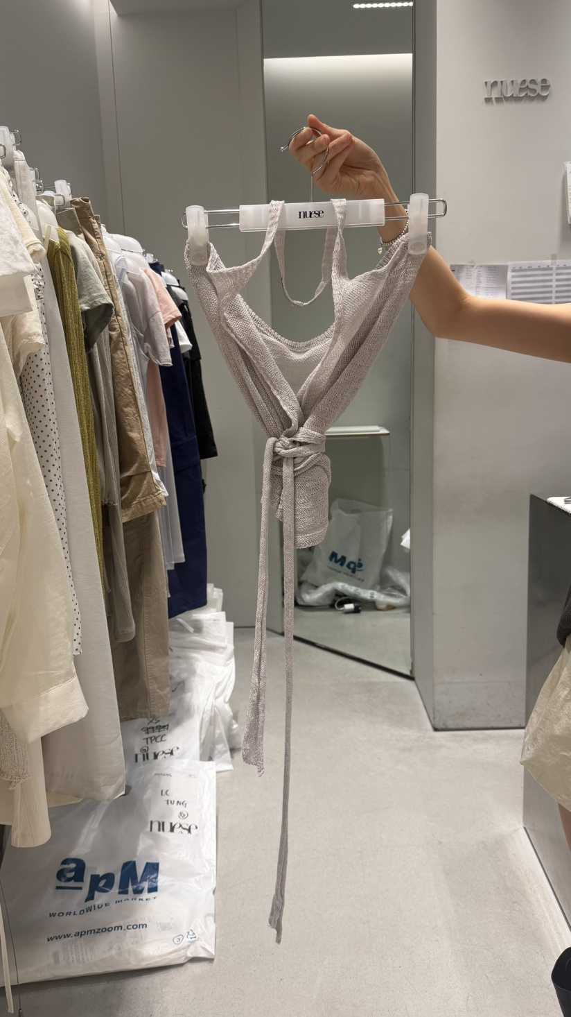 NUESE韓國直郵女士新品休閑推薦熱賣職業人氣時尚吊帶背心NUESE吊帶/背心