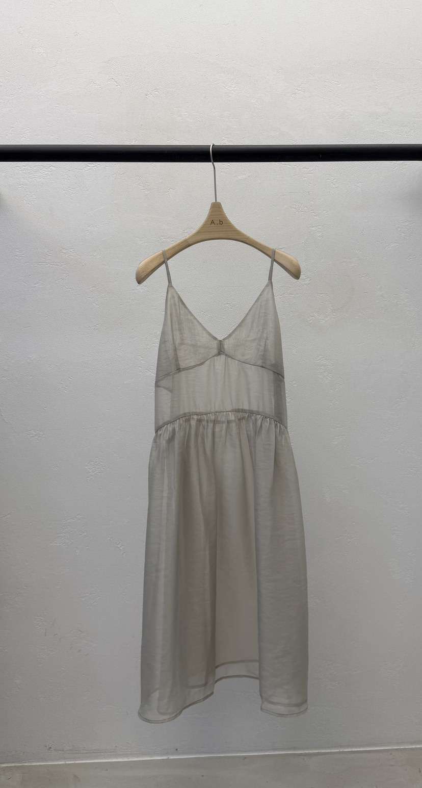 AUTUMN BEIGE-Q東大門實拍韓國女裝新品熱賣連衣裙透視A.b/AUTUMN BEIGE連衣裙