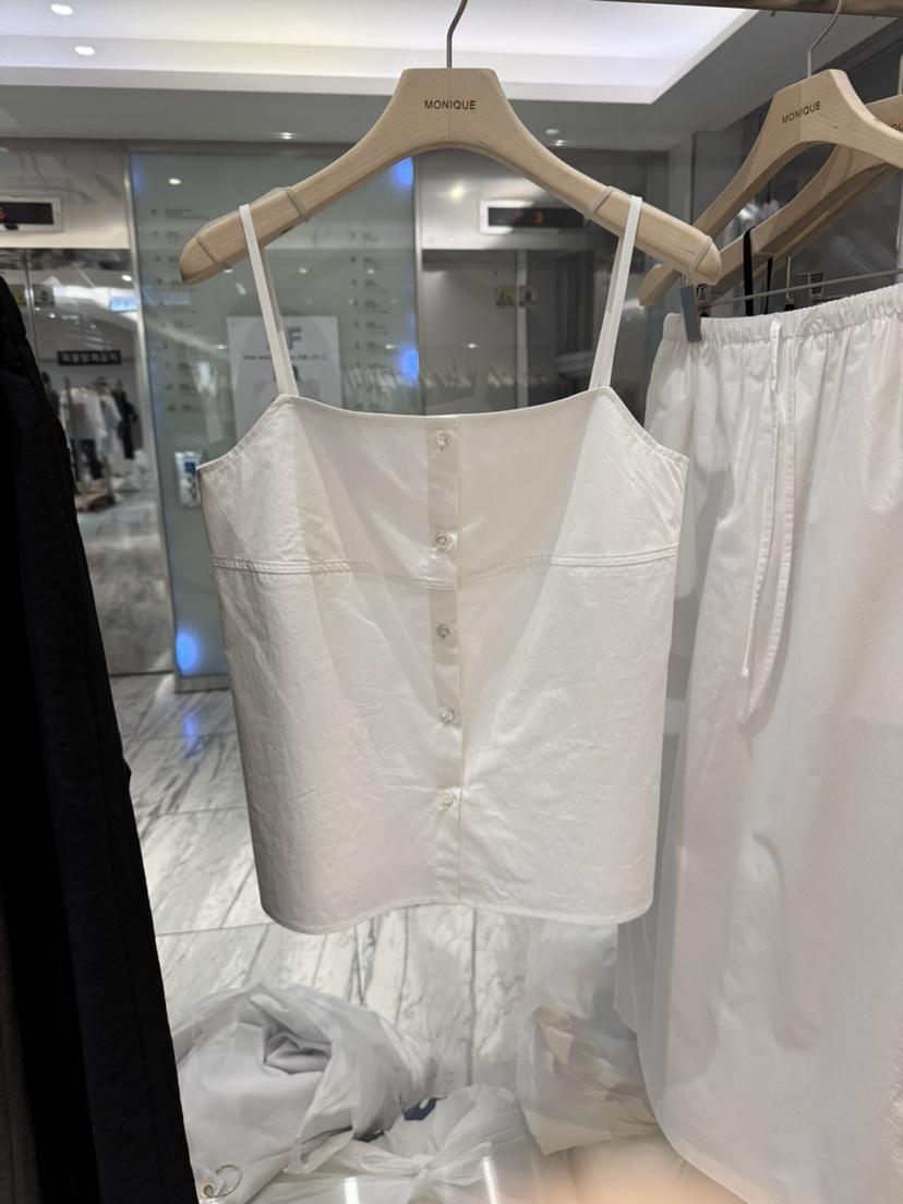 MONIQUE韓國東大門直郵女裝新品26春夏熱賣推薦吊帶背心無袖MONIQUE吊帶/背心