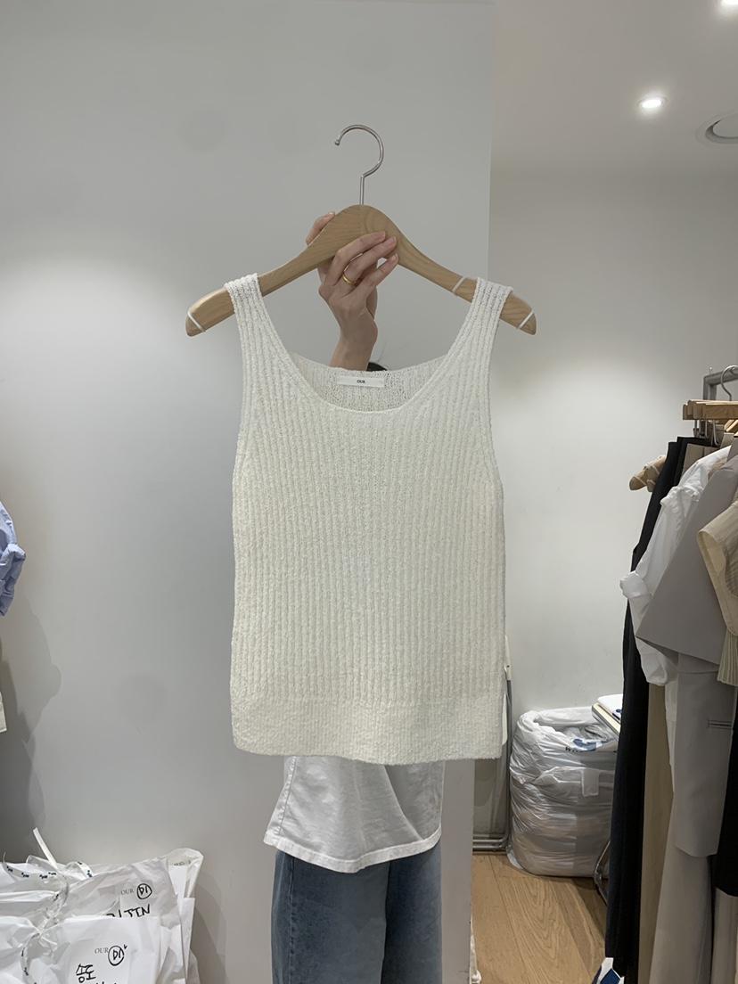 OUR-A/NOVAE韓國直郵女裝新品推薦休閑人氣吊帶背心亞麻OUR/NOVAE吊帶/背心