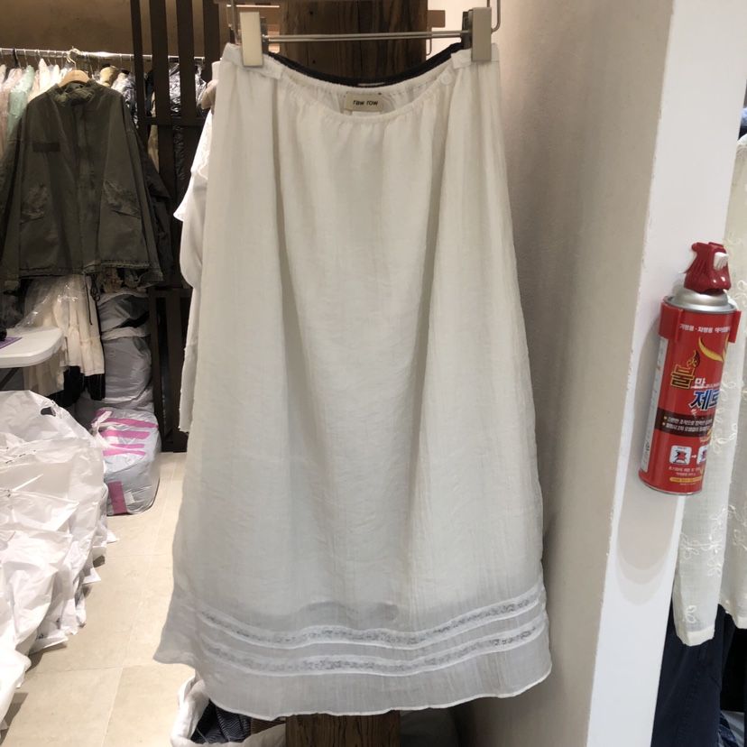 RAWROW韓國直郵女士新款時尚人氣熱賣休閑推薦職業長裙天絲RAWROW長裙