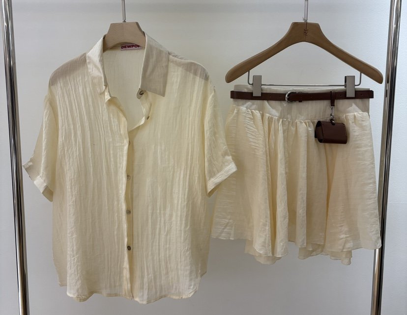 DEWPOP韓國東大門代購女裝新品26夏季熱賣26春夏時尚套裝SDEWPOP套裝