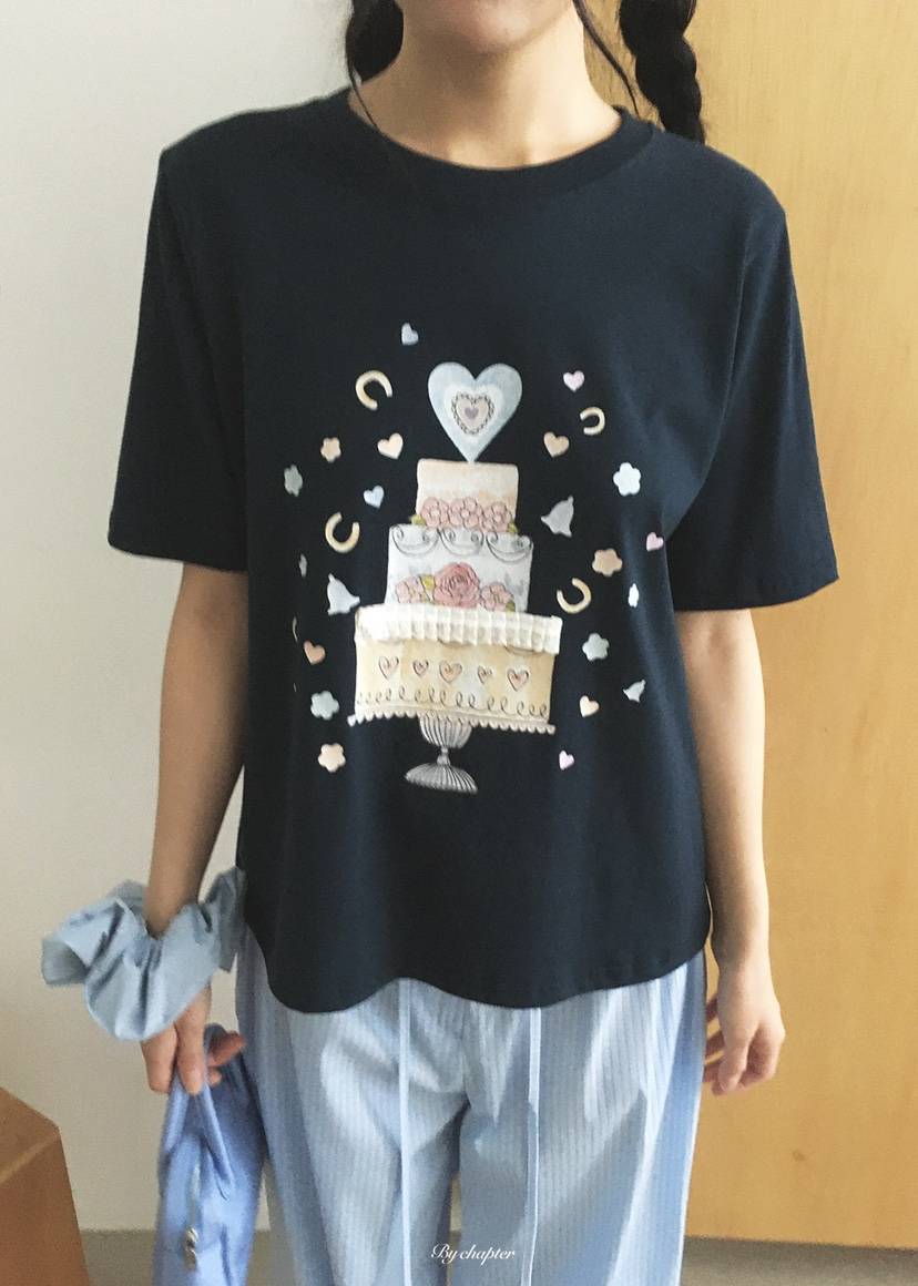BY CHAPTER韓國直郵實拍女士新品職業26春夏推薦26夏季T恤BY ChapterT恤