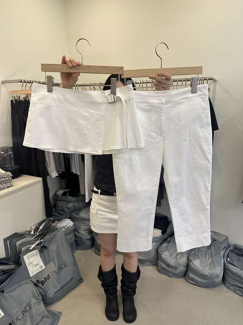 MONDAYMORING東大門實拍韓國女裝新品推薦職業套裝斜紋布MONDAYMORING套裝