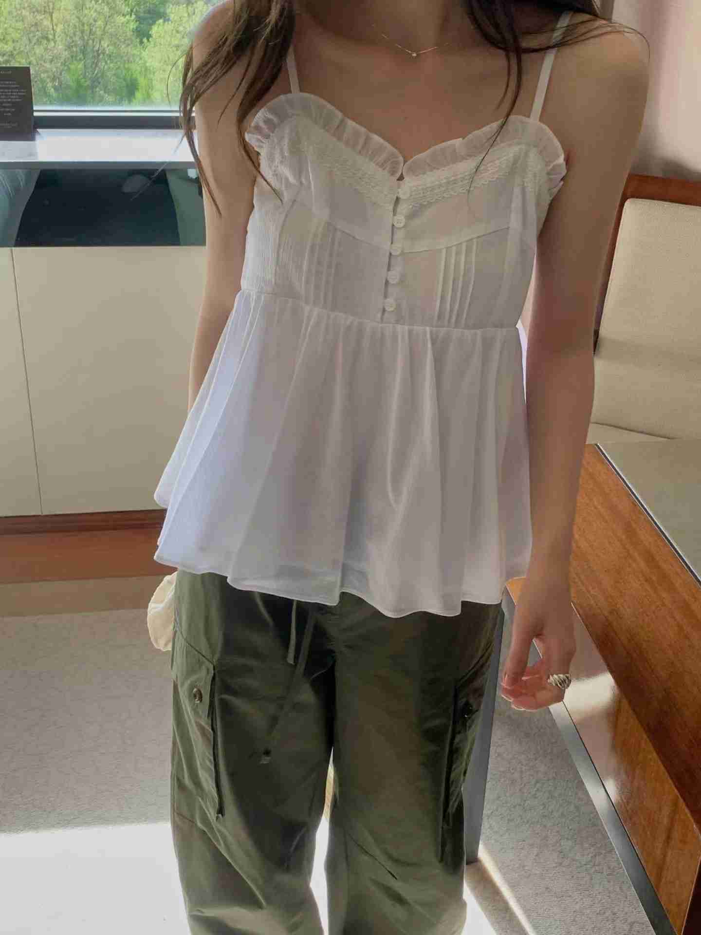 MIELLE-미엘르-OT韓國直郵女裝新品休閑26春夏吊帶背心MIELLE-2件起吊帶/背心