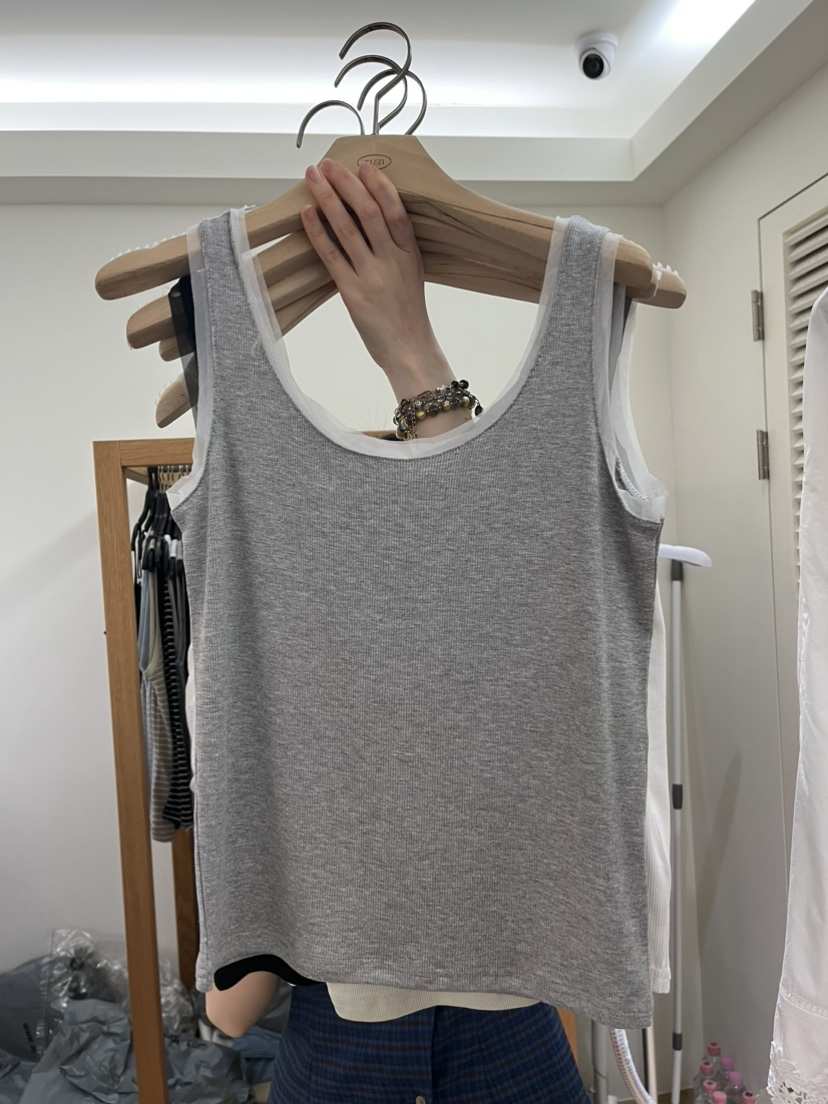 TIZZI韓國東大門直郵女士新品時尚休閑26春夏推薦吊帶背心TIZZI吊帶/背心