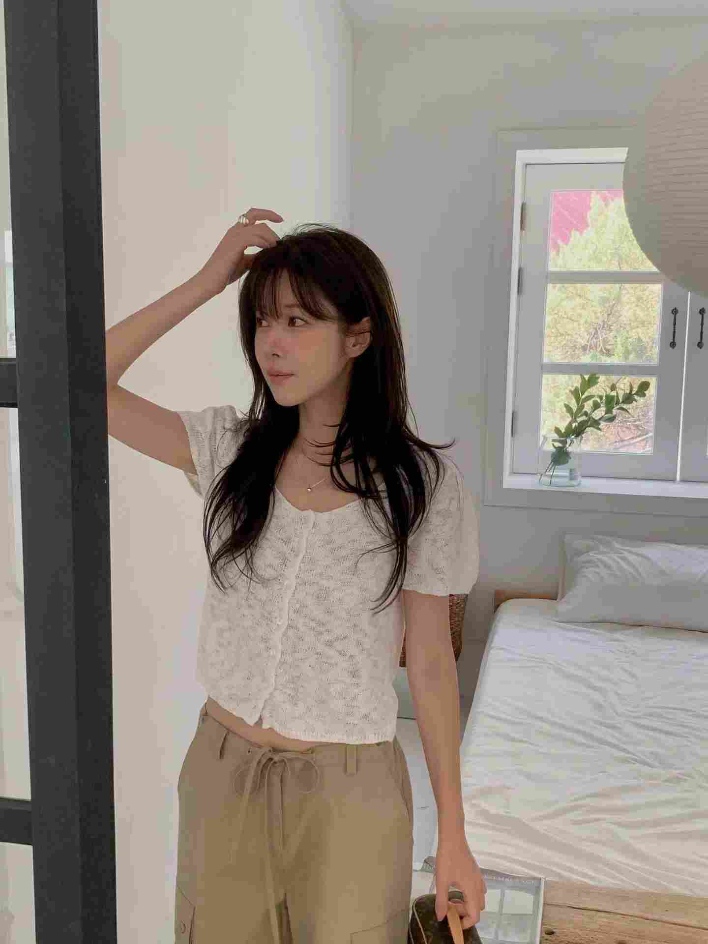 MIELLE-미엘르-OT韓國東大門代購女士新品職業針織衫羊毛開襟MIELLE-2件起針織衫