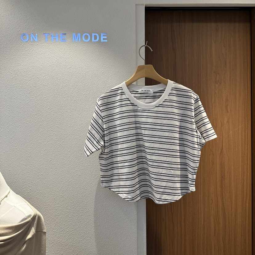 ON THE MODE韓國東大門代購女裝新品推薦26夏季休閑T恤ON THE MODET恤