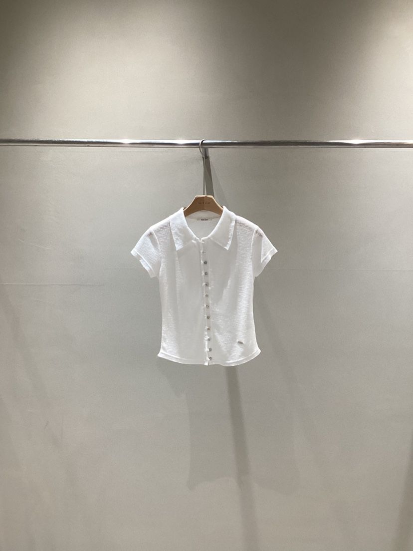 NEAR LEAP-P韓國直郵實拍女士新品26春夏職業推薦T恤亞麻NEAR LEAP/The N:LT恤
