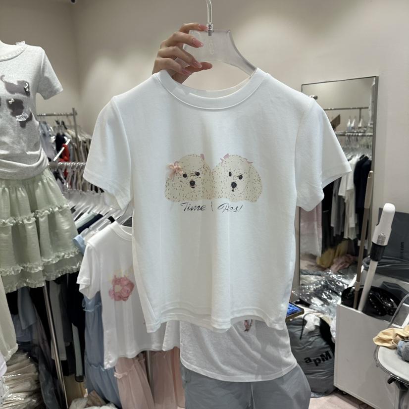 MIMME/LOOKK韓國直郵女士新品時尚人氣26春夏職業推薦T恤MIMME/LOOKKT恤