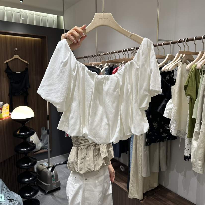 BABYTOUCH韓國東大門代購女士新品26春夏熱賣襯衫蕾絲衫LBABYTOUCH襯衫/蕾絲衫