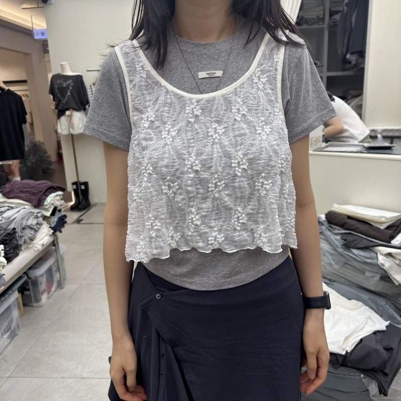 I MFACT韓國直郵女士新款休閑人氣26春夏吊帶背心兩面穿I MFACT吊帶/背心