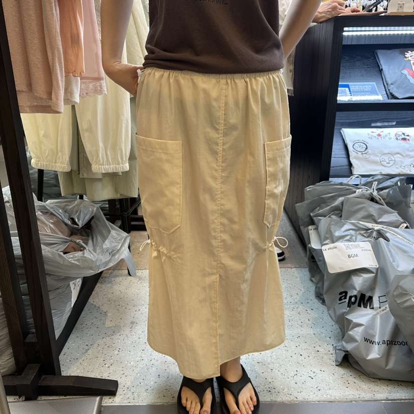LE ETOILE東大門實拍韓國女裝新品推薦時尚人氣休閑長裙SLe etoile長裙