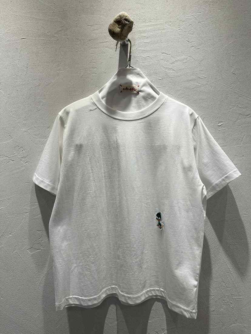 AT NOTE韓國代購女士新品職業26夏季休閑推薦人氣T恤刺繡AT NOTET恤