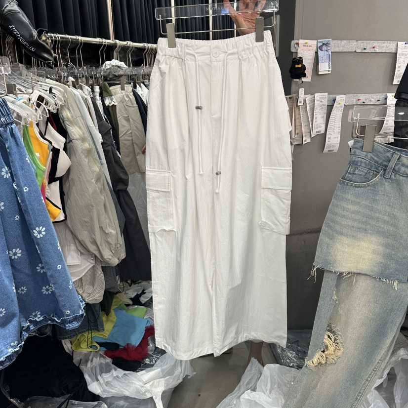 MOMAZU韓國直郵實拍女士新品推薦人氣26春夏時尚休閑長裙MOMAZU長裙