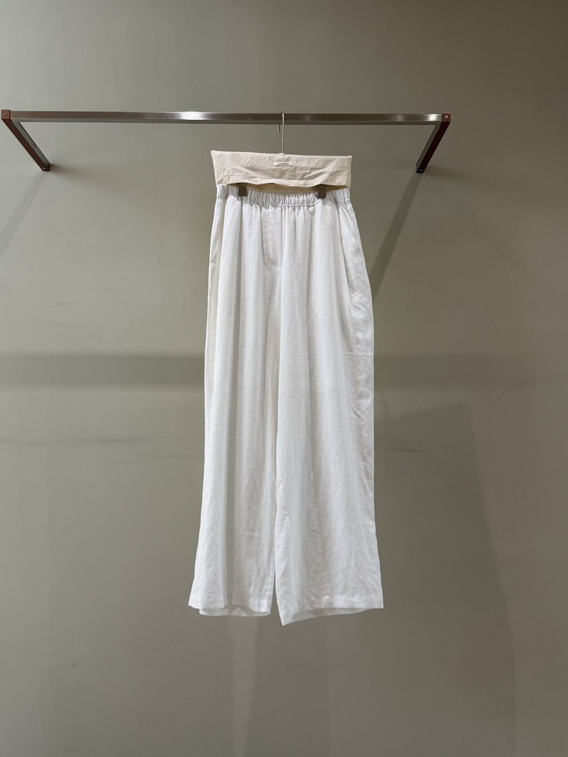 LIMED SPRUCE韓國東大門代購女裝新品26夏季休閑褲亞麻布Limed Spruce休閑褲