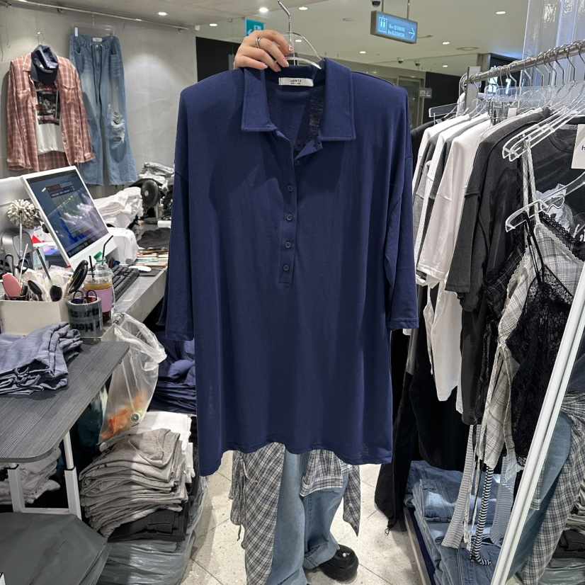 HERTZ-P韓國直郵實拍女士新款推薦休閑26夏季26春夏職業T恤HERTZ-PT恤
