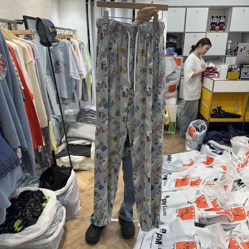 DE LINE韓國東大門直郵女士新品推薦人氣休閑時尚休閑褲DE LINE休閑褲