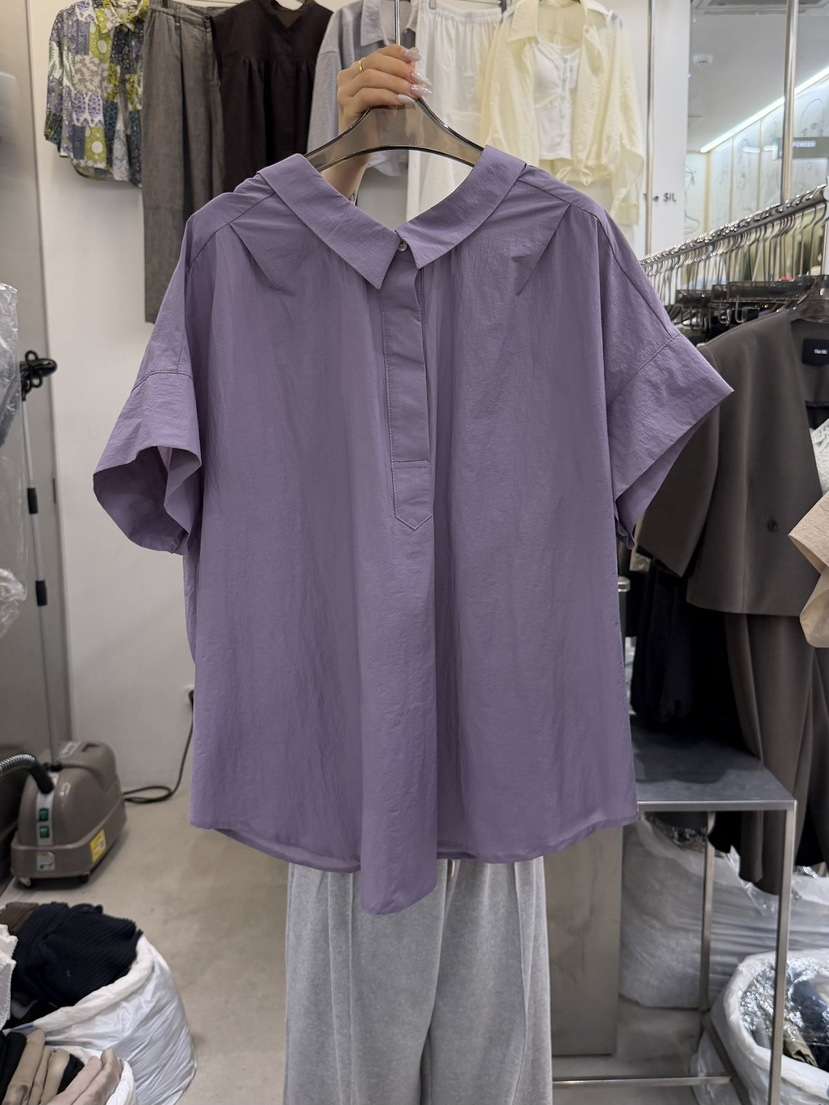 THE SIL韓國東大門直郵女士新品職業熱賣襯衫蕾絲衫絲帶THE SIL/1 2ILLY襯衫/蕾絲衫