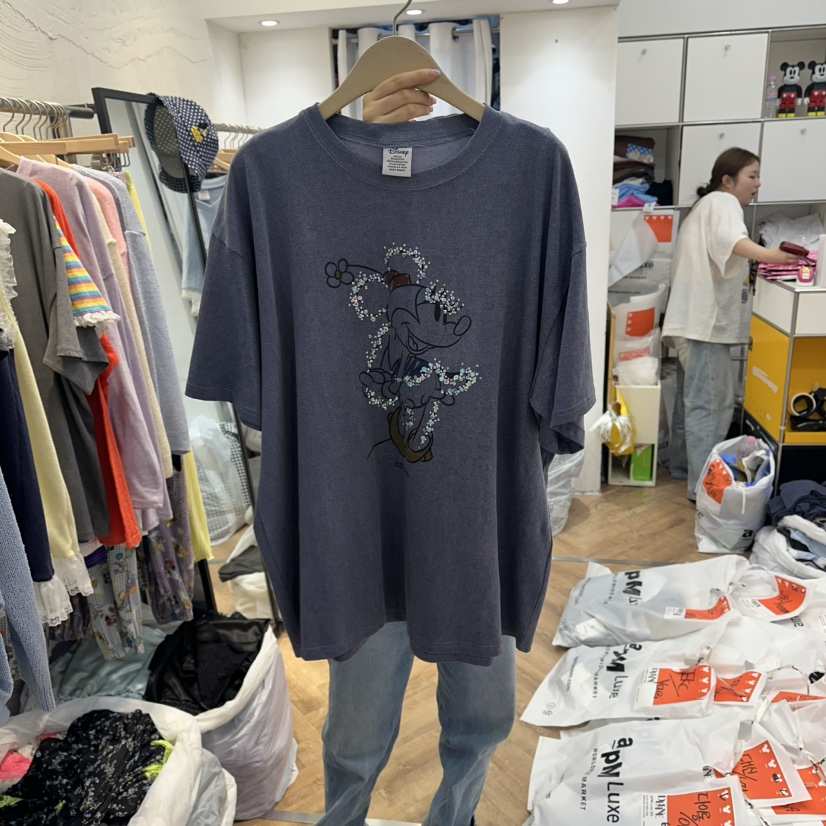 DE LINE東大門實拍韓國女裝新品時尚熱賣職業休閑推薦T恤SDE LINET恤