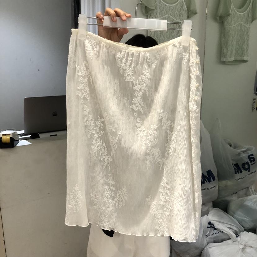 AUBE韓國代購女裝新款人氣時尚26春夏26夏季半身裙中短裙AUBE半身裙/中短裙
