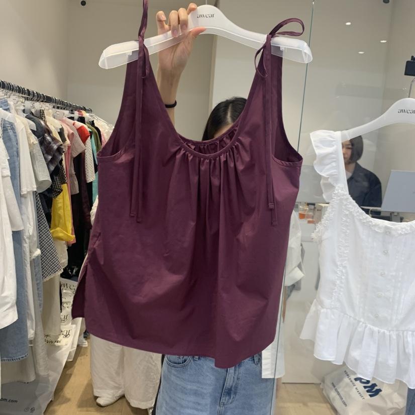 RUMIRU/AWEAR韓國東大門代購女士新品時尚休閑熱賣吊帶背心awear/RUMIRU吊帶/背心