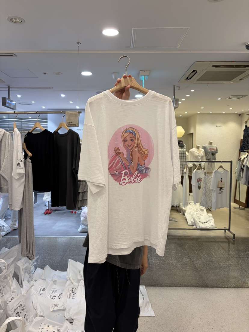 DELICATE韓國東大門直郵女士新品熱賣時尚人氣26春夏26夏季T恤DELICATET恤