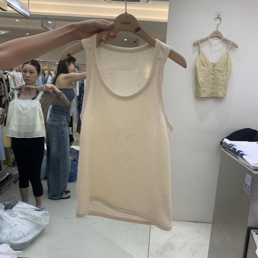 FLAUNT東大門實拍韓國女裝新款休閑職業時尚吊帶背心無袖FLAUNT吊帶/背心