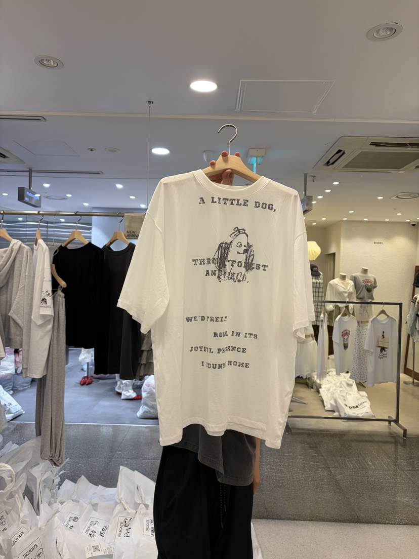 DELICATE韓國代購女士新品職業26夏季休閑26春夏推薦時尚T恤DELICATET恤