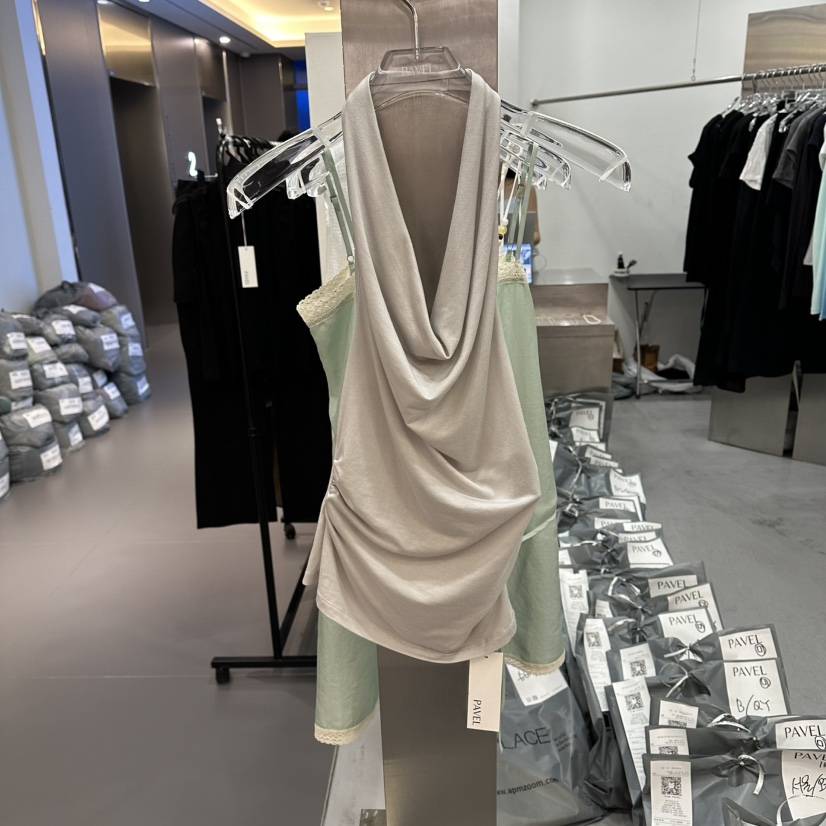PAVEL東大門實拍韓國女裝新品職業時尚26夏季人氣吊帶背心PAVEL吊帶/背心