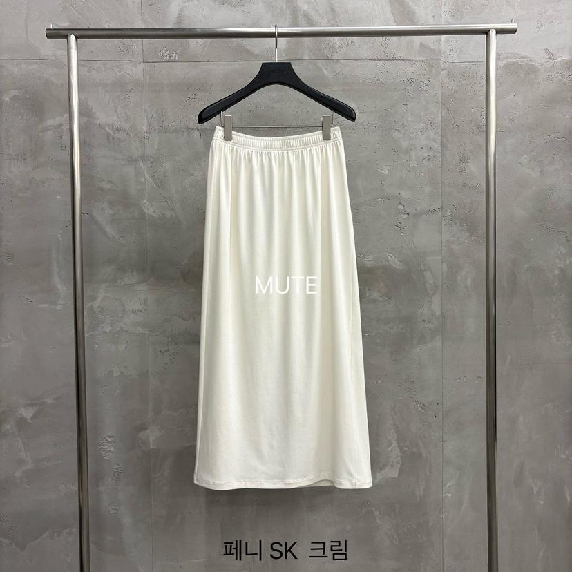 MUTE-P韓國代購女裝新品熱賣職業休閑時尚26夏季26春夏長裙MUTE長裙