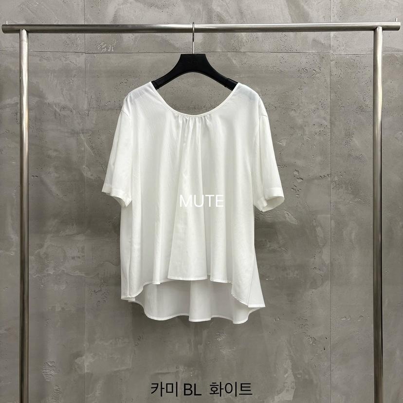 MUTE-P韓國直郵女士新款熱賣26夏季休閑職業襯衫蕾絲衫LMUTE襯衫/蕾絲衫