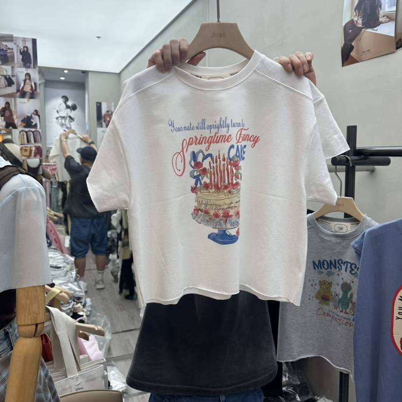STICK WITH韓國東大門直郵女裝新品熱賣26夏季人氣推薦T恤STICK WITHT恤