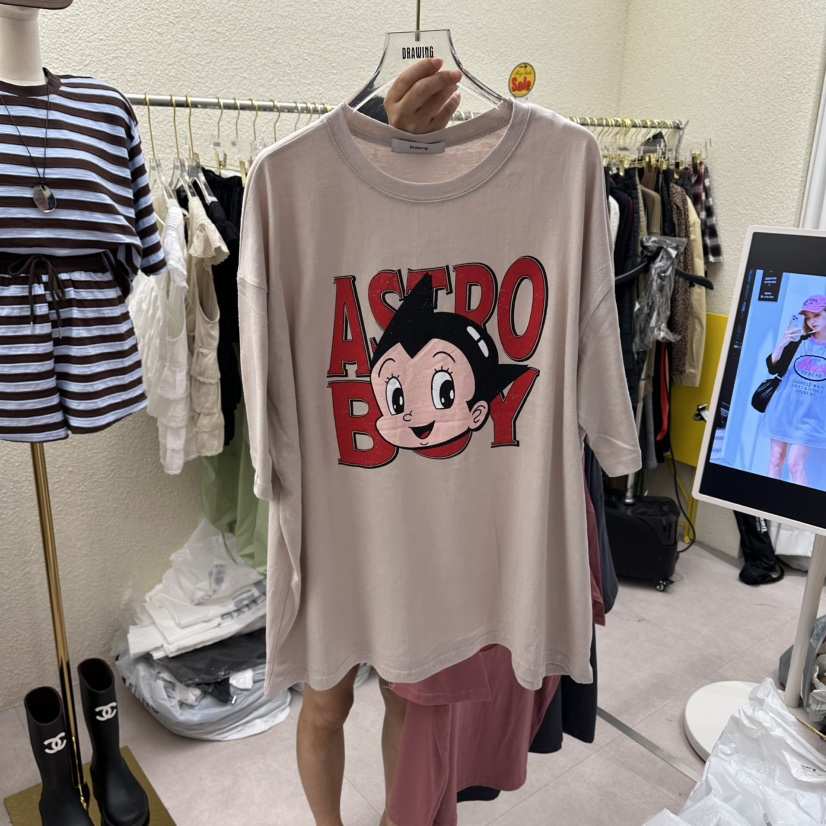 DRAWING韓國東大門代購女裝新款人氣26春夏職業時尚熱賣T恤DRAWINGT恤