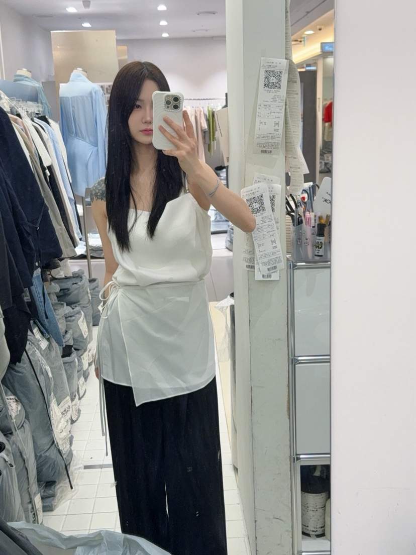 AMOOD韓國直郵女士新品時尚職業26春夏26夏季休閑熱賣連衣裙AMOOD連衣裙