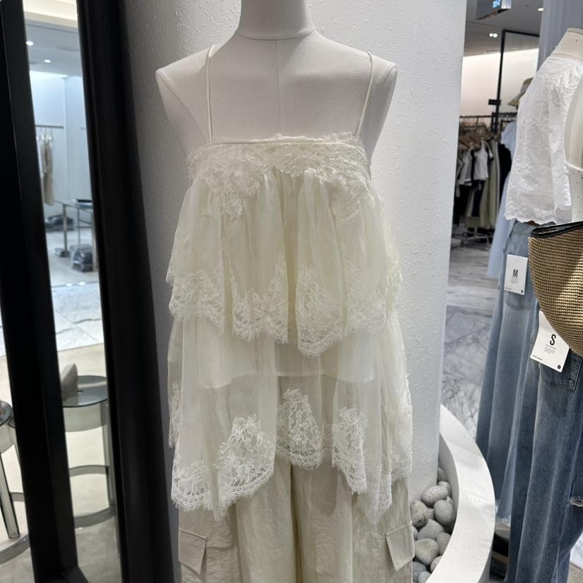 ACKER韓國代購女士新品休閑職業推薦26春夏人氣吊帶背心蕾絲ACKER吊帶/背心