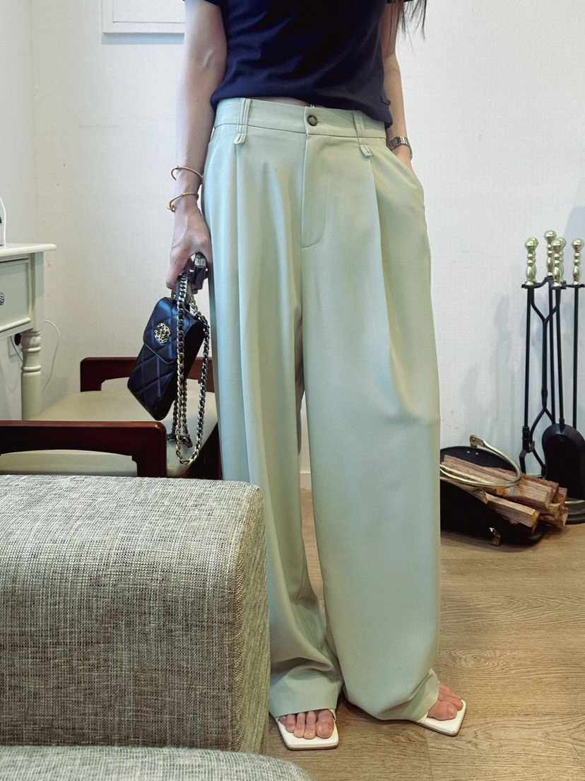 GENTLE B/LOVENTINA韓國代購女裝新品熱賣休閑褲不含腰帶LGENTLE B/LOVENTINA休閑褲