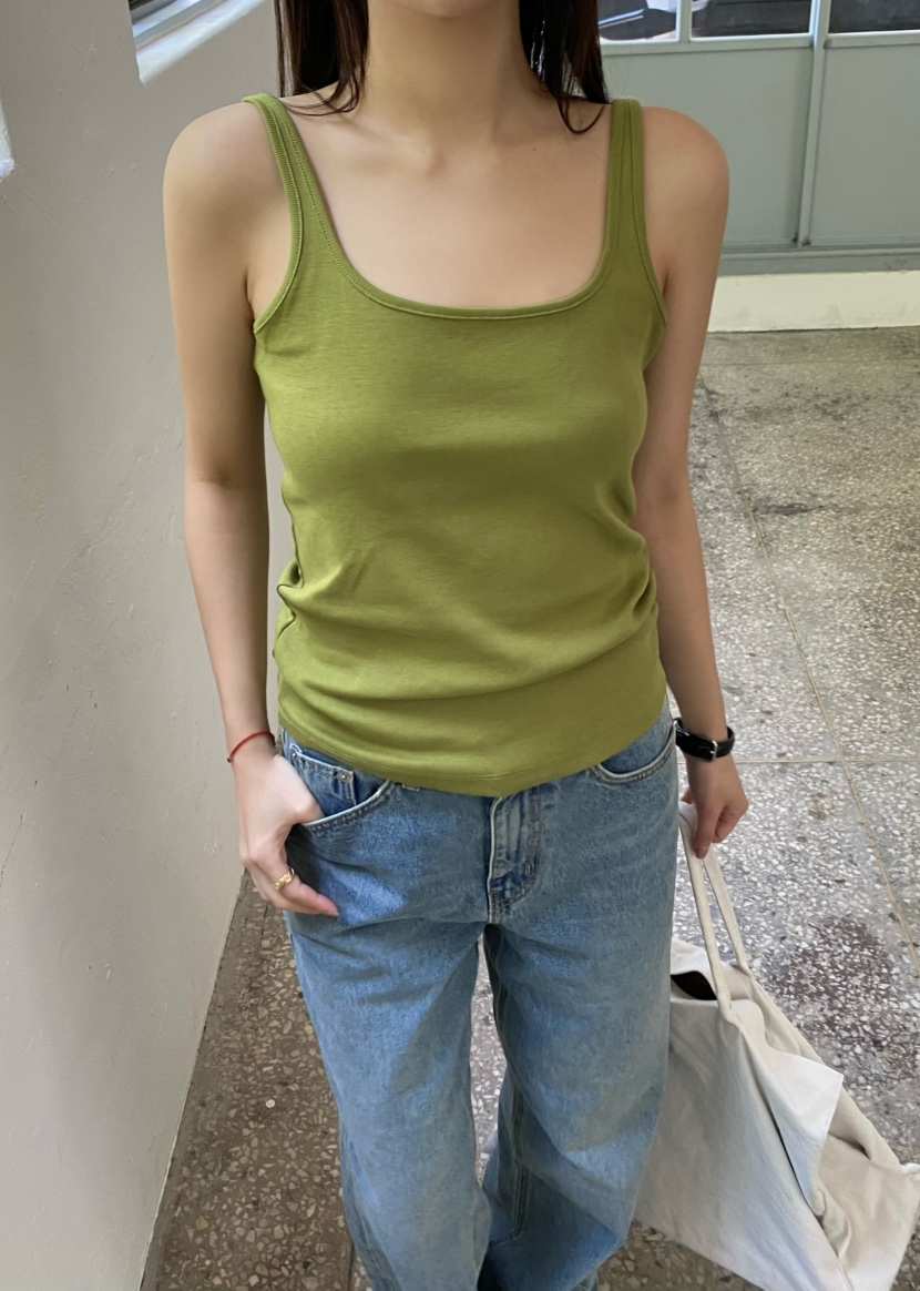 OUPPT韓國直郵女士新品人氣26夏季職業26春夏時尚吊帶背心OUPPT吊帶/背心