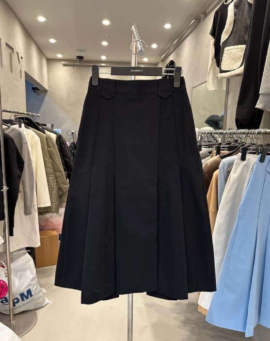 CELEBRITY-A韓國直郵女士新品休閑時尚職業26春夏長裙打折CELEBRITY-A長裙