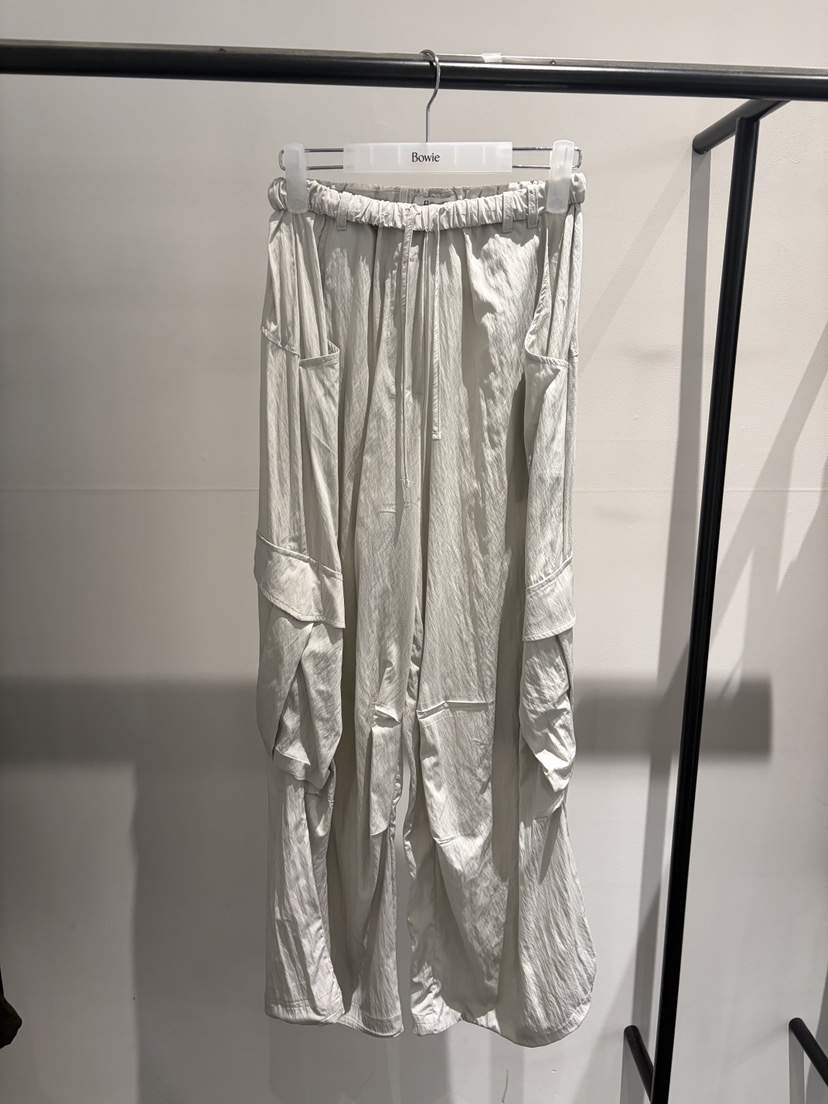 BOWIE韓國直郵女裝新款時尚人氣26夏季熱賣休閑褲工裝褲尼龍BOWIE休閑褲