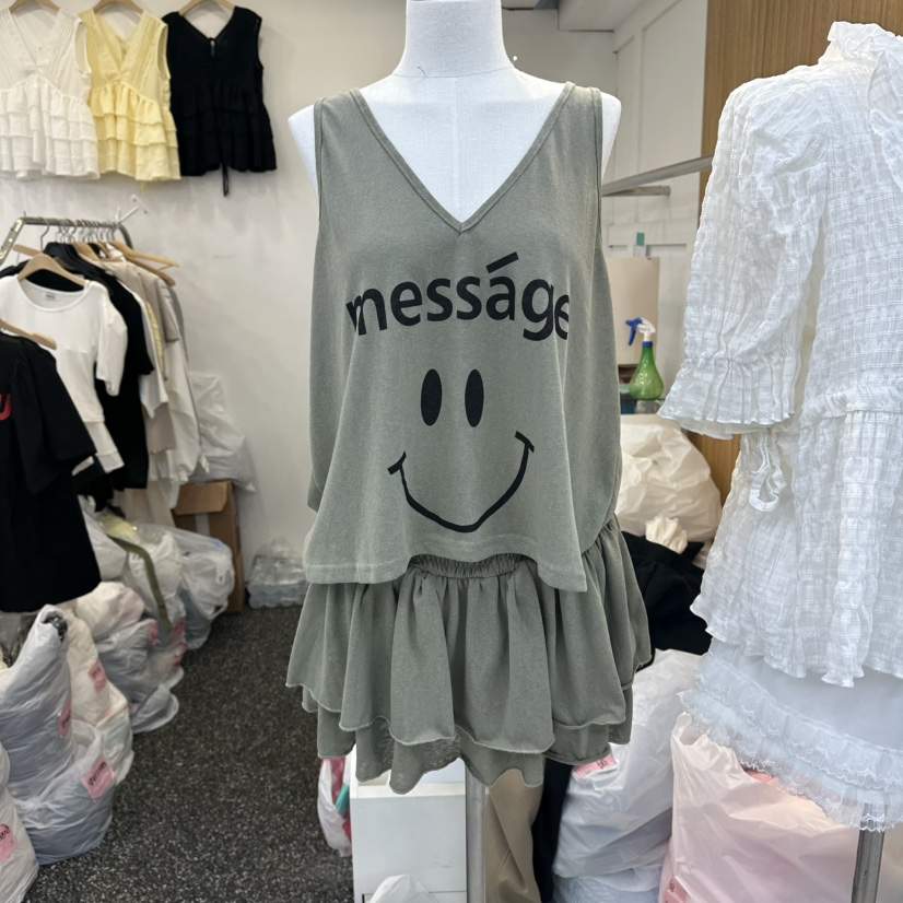 SAGE BRUSH韓國直郵女裝新品26夏季休閑時尚職業套裝套裝SAGE BRUSH套裝