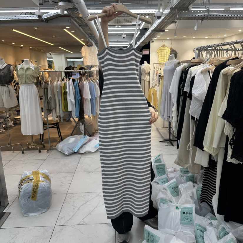 SAGE BRUSH韓國代購女士新款職業26春夏人氣26夏季連衣裙修身SAGE BRUSH連衣裙