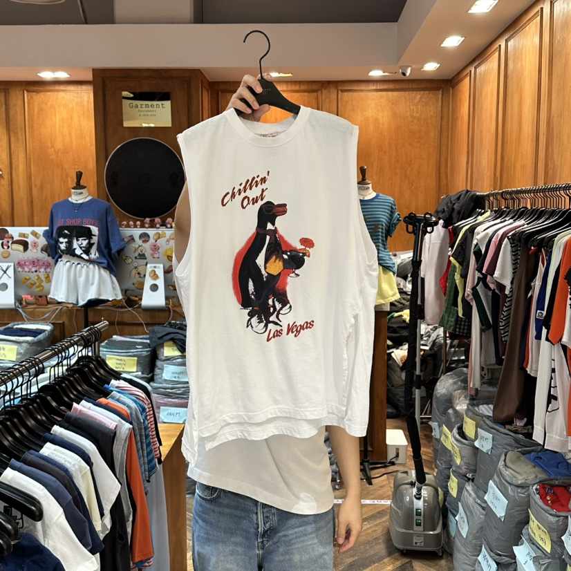 GARMENT-P韓國東大門直郵女士新品職業人氣26春夏吊帶背心鵝GARMENT吊帶/背心