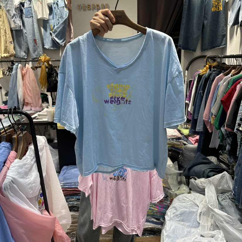 YESFREE韓國直郵女裝新品26夏季人氣職業時尚休閑26春夏T恤YESFREET恤