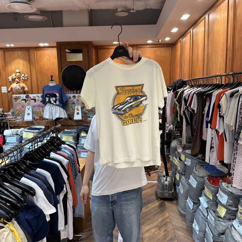 GARMENT-P韓國直郵實拍女士新品休閑人氣26春夏熱賣26夏季T恤GARMENTT恤